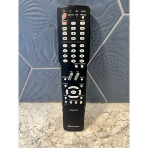 Genuine Sharp AQUOS TV Remote Control Universal OEM Replacement Tested